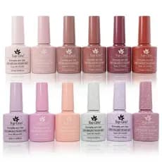 Kit 12 Esmaltes de Unhas em Gel XD/K&S/lirio  LED UV COLEÇÕES soak-off  kit Manicure