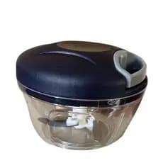 Mini Processador Manual Cortador Alimentos 500ml Versátil Eficiente
