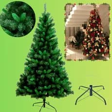 Árvore Natal Pinheiro Luxo 1,80M Verde Densa Cheia Firme
