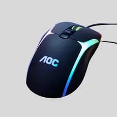 Mouse Gamer RGB 7200 DPI USB com 8 Botões | Ergonômico | Alta Precisão para PC