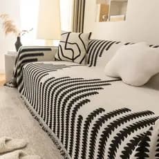 Toalha De Capa De Sofá É Universal Para Todas As Estações, Sarung Sofa Completa Antiderrapante Manta Para Sofá 180*230cm