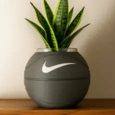 Vaso Bola de Basquete em Impressao 3D
