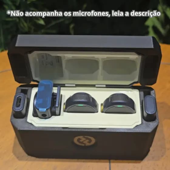 Kit com 8 Cases Extensora para Acessórios do Microfone de Lapela Lark M2 Hollyland
