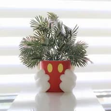 Vaso de Plantas Luvas Mickey Mouse Disney