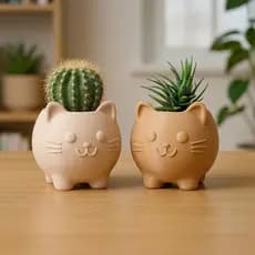 Vasos de Gatinhos Fofinhos
