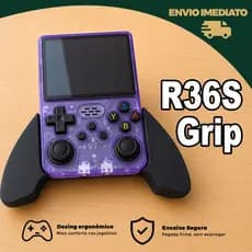 Grip de Mão Ergonômico R36S Pegada Controle Para Jogar Conforto