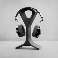 Suporte Fone De Ouvido Headset De Mesa Gamer Minimalista Premium - Apoio Anatômico Universal