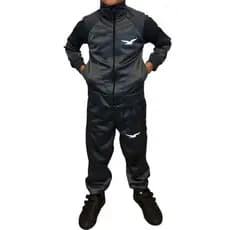 Kit Masculino Infantil Básico Cinza Para o Frio Blusa e Calça Jogger - Tamanhos do 04 ao 16 - Pronta Entrega