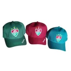 Boné Fluminense Aba Curva Bordado