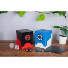 Kit Deck box Personalizável para 100 Cartas – Magic TCG + 14 Tokens de Habilidades