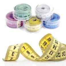 Fita métrica importada 1,50 de comprimento Costura, Tecidos, Espuma Cores Variadas 1 Unidade