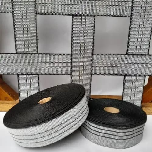 Percinta elastica para encosto de sofa/estofados poltronas kit 50 metros