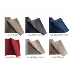 Tecido Veludo Suede Liso Pavia Inca Para Sofa Almofadas Pufs Resistente Macio