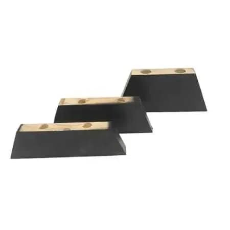 Pé de madeira para sofá intermediário cor tabaco tamanhos 5cm 6cm e 8cm UNIDADE