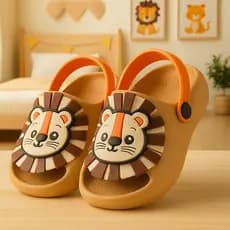 Chinelo Infantil Nuvem Menino Slide leão Animais Dino Macio Leve Confortável Masculino