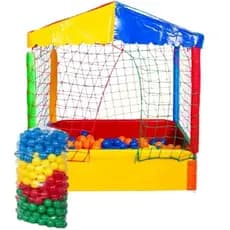 Piscina de bolinhas 1x1 acompanhada de 500 bolinhas e Tatame brinde