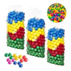 Kit 100 Bolinhas coloridas para piscina 70mm Alta qualidade Não Amassam Criança