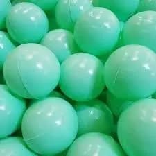 50 Unidades de Bolinhas de Piscina Verde Água Brinquedo Infantil, Decoração.