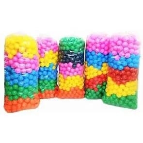 Bolinhas de Piscina Coloridas e Macias com 30 unidades.