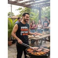 CAMISA REGATA BLUSAS MASCULINA FEMININA ESTAMPADO DIZERES FRASES