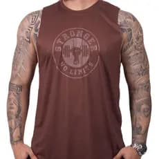 Regata Unisex Machão Treino Longline Academia e Crossfit