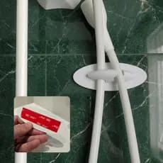 Suporte Para Chuveirinho Ducha Higiênica Adesivo Dupla Face 3M Sem Furar Parede
