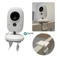 Suporte de Berço Com Pinos Para Babá Eletrônica | Sem Furar