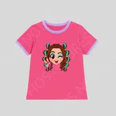 Camiseta Belinha Cantora Infantil Pink Meninas Juvenil Festas Youtuber Criança Show Nova Coleção