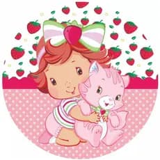 Capa Para Painel Sublimada Festa Aniversário Seu Tema Preferido Desenho Infantil Redonda Vários Temas 50x50cm Morangui