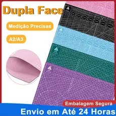 Tábua de Corte A2/A3 PVC Dupla Face para Artesanato e Patchwork