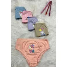 Kit 10 Calcinhas Feminina 100% Algodao Infantil Sublimada Infato Meninas Calcinha Infantil Estampada Criança