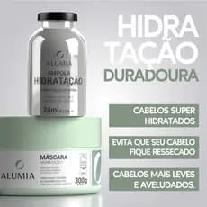 COMBO DE HIDRATAÇÃO - KIT MASCARA DE HIDRATAÇÃO 300GR + AMPOLA DE HIDRATAÇÃO