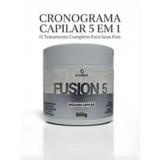 Reconstrução Capilar Profissional Alumia - Fusion 5 (Hidrata e Repara) 500 Gramas de Tratamento Poderoso