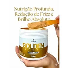 Máscara Capilar Golden Gloss 500g Alumia | Efeito Teia |  #Hidratação Intensa | #Nutrição Poderosa TRATAMENTO CAPILAR