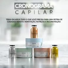 Kit Cronograma Capilar Alumia 6 Itens | Hidratação, Nutrição e Reconstrução Profissional