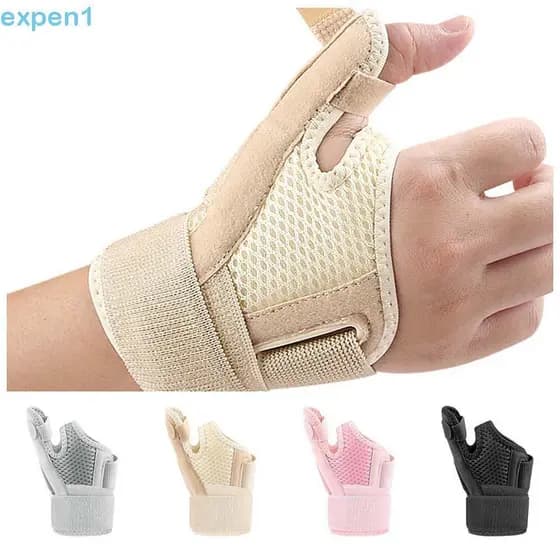 Pulseira esportiva EXPEN, suporte de compressão para alívio da dor no pulso, faixa de pulso, adequada para ambas as mãos