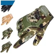 [HW] Luvas de Ciclismo Táticas para Esportes ao Ar Livre, Antiderrapantes, Quentes, Estilo Meio-Dedo, para Treinamento d