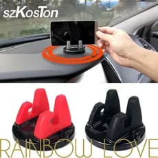 Suporte universal para celular de carro com rotação de 360 graus / Suporte para celular de carro sem painel / Suporte pa