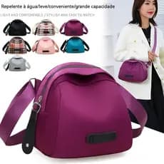 Senhoras bolsa de ombro de lona cor sólida bolsa de ombro senhoras saco do mensageiro Oxford pano saco do mensageiro