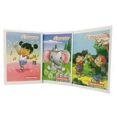 Caderno 48 Folhas 140mm x 202mm Capa Mole D'menor PanAmericana Estampa Sortida