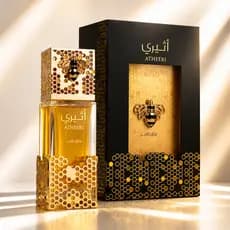 Lattafa Atheeri EDP 100ml Perfume Feminino Árabe Original Floral Suave Elegante Longa Duração