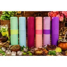 Garrafa Térmica Chimarrão e Tereré Individual 750ml / 1 Litro – Mantém Gelado e Quente por Horas