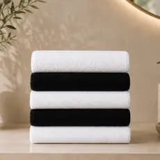Kit 3 Toalhas de Rosto Salão Premium 48x70cm Super Macia Alta Absorção Toque Aveludado Profissional