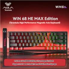 Teclado Magnético Aula Win 68HE  - Rapid Trigger Switch Hall Effect Gamer Pro