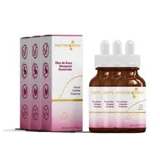 Kit 3 Óleos de Rosa Mosqueta Ozonizado 30ml Clareador, Anti-idade, Cicatrizes, Manchas, Estrias e Rugas