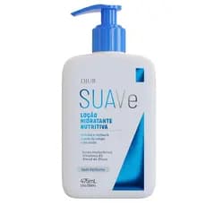 Loção Hidratante DJUR Suave 475ml – Ácido Hialurônico, Vitamina B5 e Óleos Nutritivos