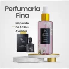 Body Splash Aventor Absoluto Masculino 200ml – Inspirado no Perfume Absolu Aventus Alta Fixação, Perfumaria Fina