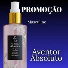 Body Splash Aventor Absoluto Masculino 200ml – Inspirado no Perfume Absolu Aventus ALTA FIXAÇÃO