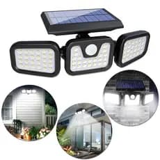 Luminária Solar com Sensor de Movimento Inteligente