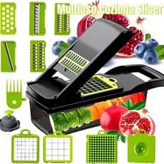 16 em 1 Cortador Fatiador e Ralador Manual Multifuncional De Legumes e Alimentos JUDY STORE